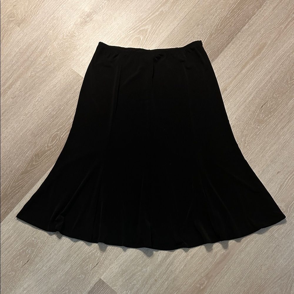 Bay Studio Career Stretchy Pull On Below Knee Skirt Sz Medium